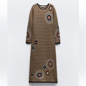 Zara crochet dress NEW